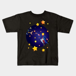 The Little Prince escape Kids T-Shirt